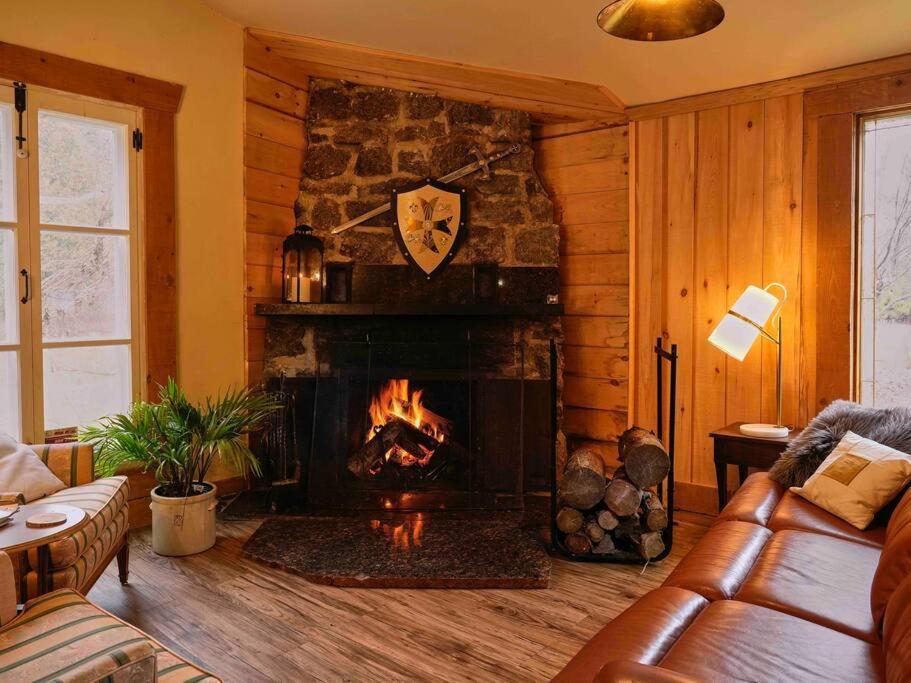 Chalets Nabu La Sacacomie - Riviere - Billard サン・タレクシ・デ・モン エクステリア 写真