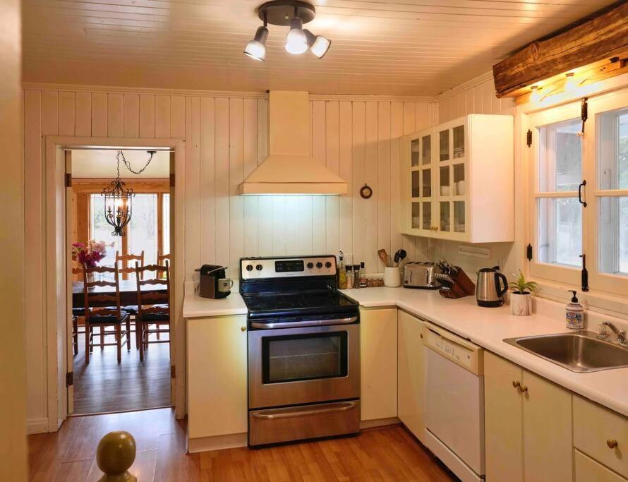 Chalets Nabu La Sacacomie - Riviere - Billard サン・タレクシ・デ・モン エクステリア 写真