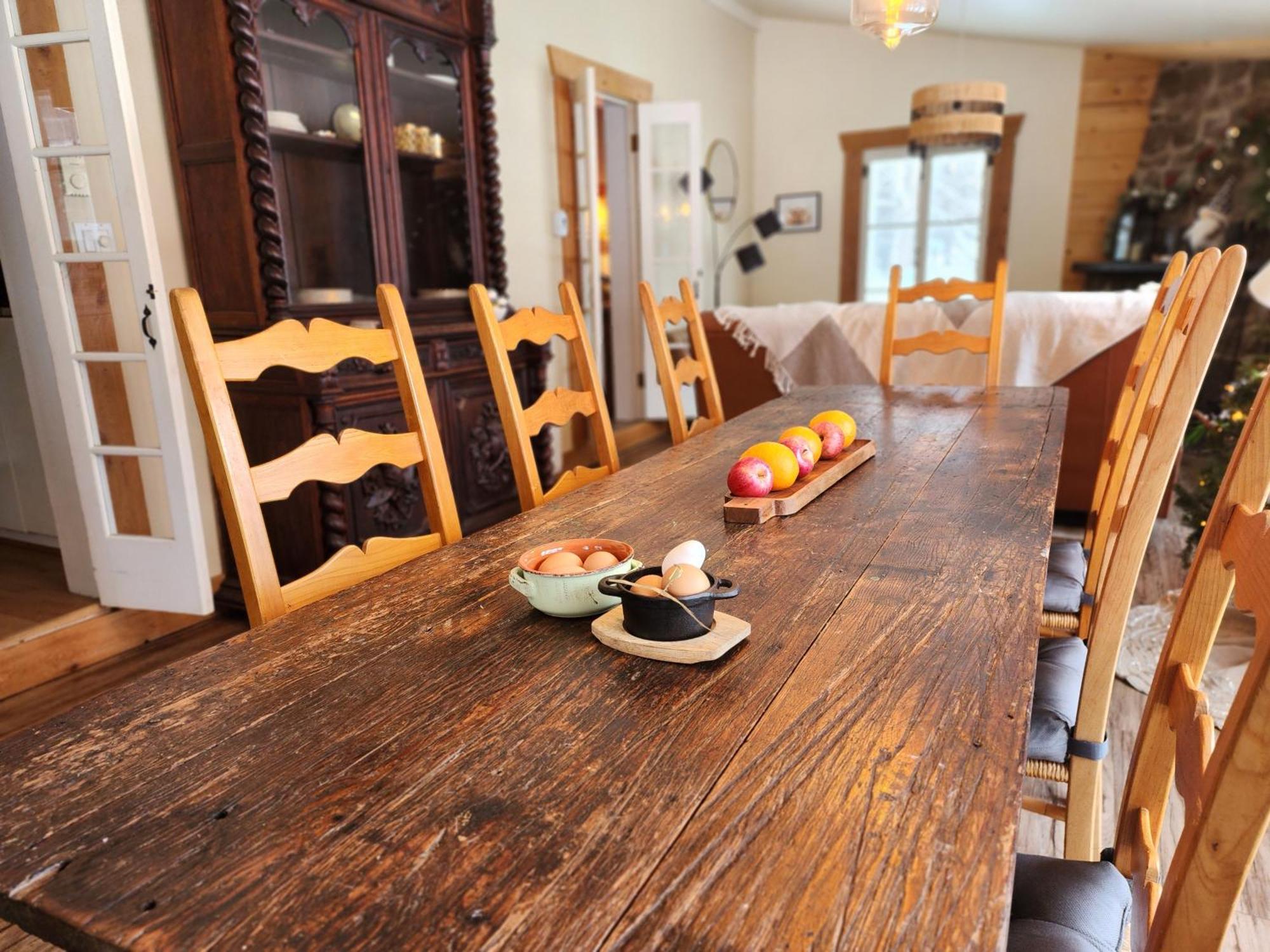 Chalets Nabu La Sacacomie - Riviere - Billard サン・タレクシ・デ・モン エクステリア 写真