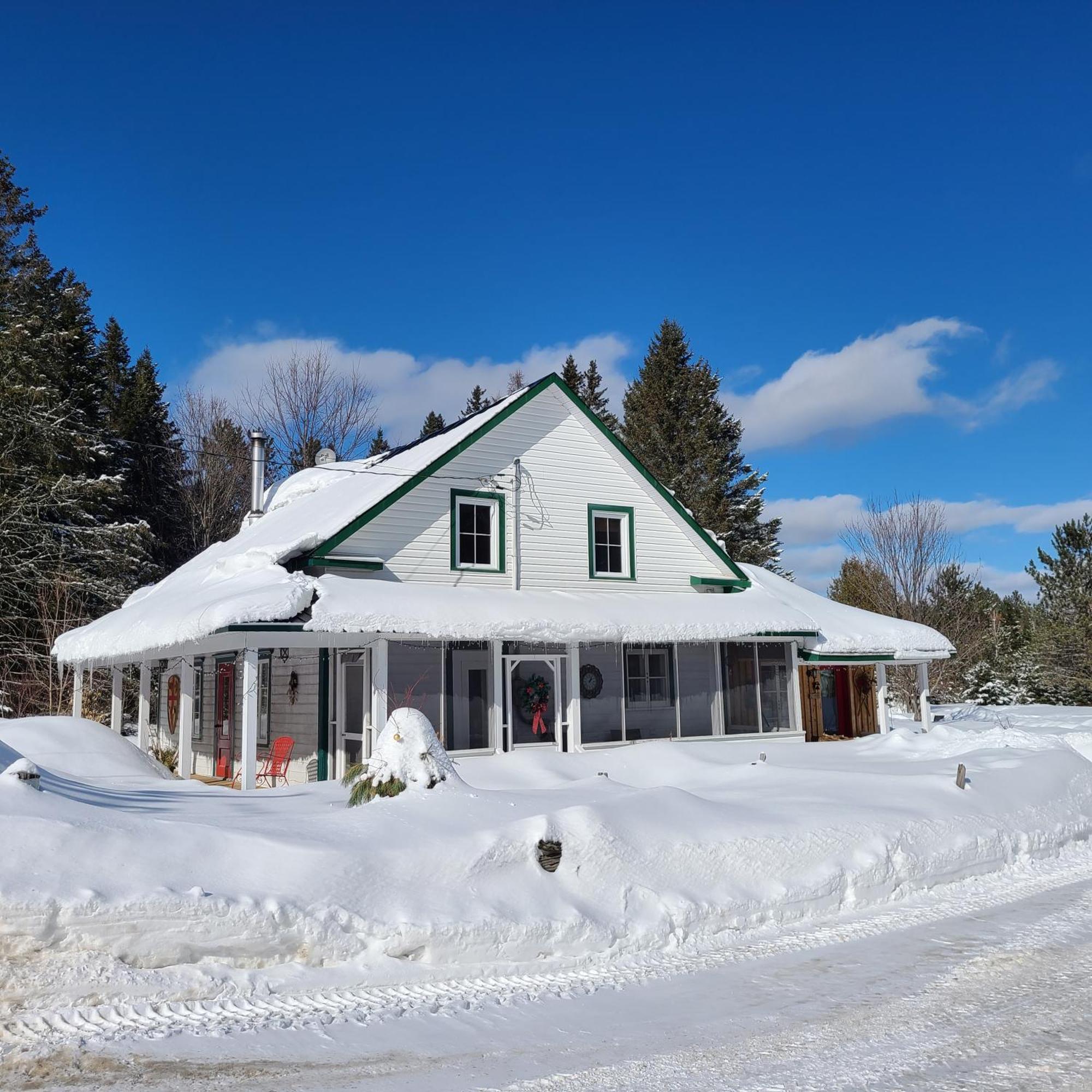 Chalets Nabu La Sacacomie - Riviere - Billard サン・タレクシ・デ・モン エクステリア 写真